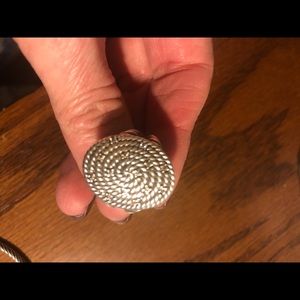 David Yurman Cable Ring with diamonds